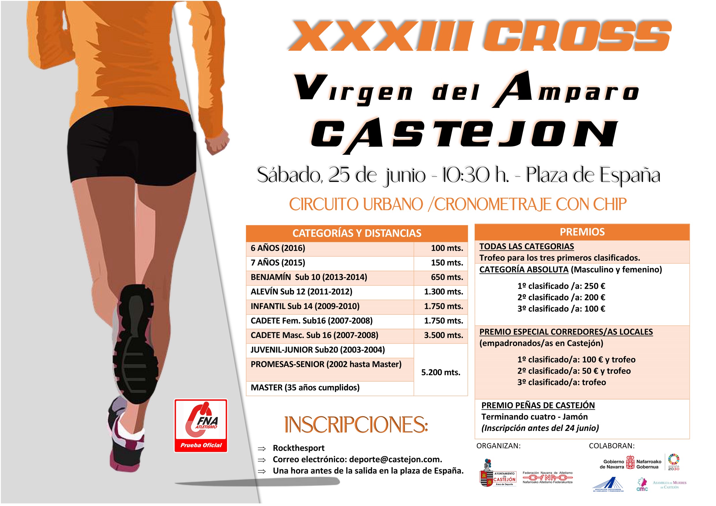 Competiciones de Ruta en el mes de junio